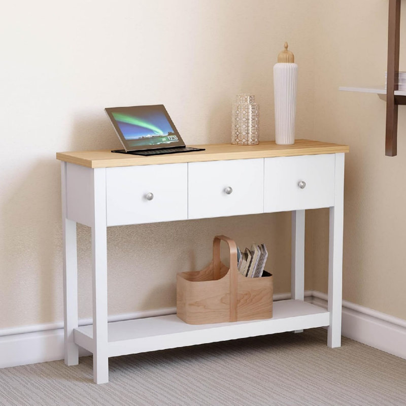 100 cm W Synthetic Laminate Top Console Table