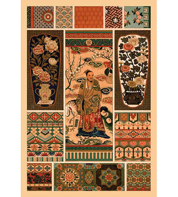 « chinois designs » par dolmetsch, impression