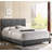 Transitional Gray Full Bed With Storage