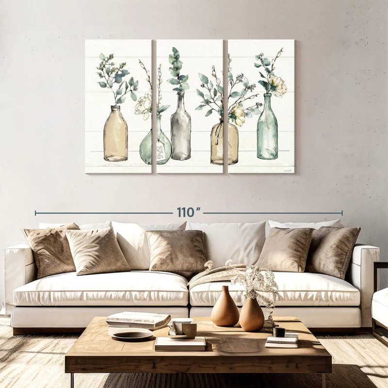Harnek Modern Farmhouse I, 48" H x 74" W