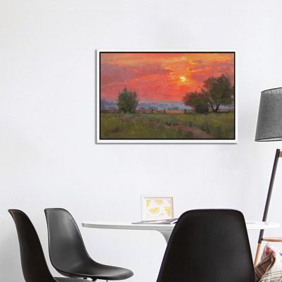 Fire Light by Mark McKenna - Painting on Canvas