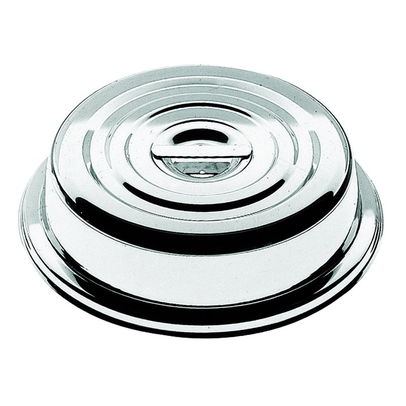Gala Stackable Cover for Plate 12.20" - 6 Pieces - Stainless Steel, 11.02"