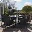 Ahmid Rectangular 10 - Piece 8 - Person 90Cm L Outdoor Table Set-468015592-442288454