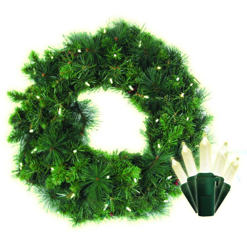 Couronne de sapin 30 po Traditional