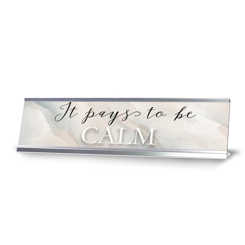 Desk Sign