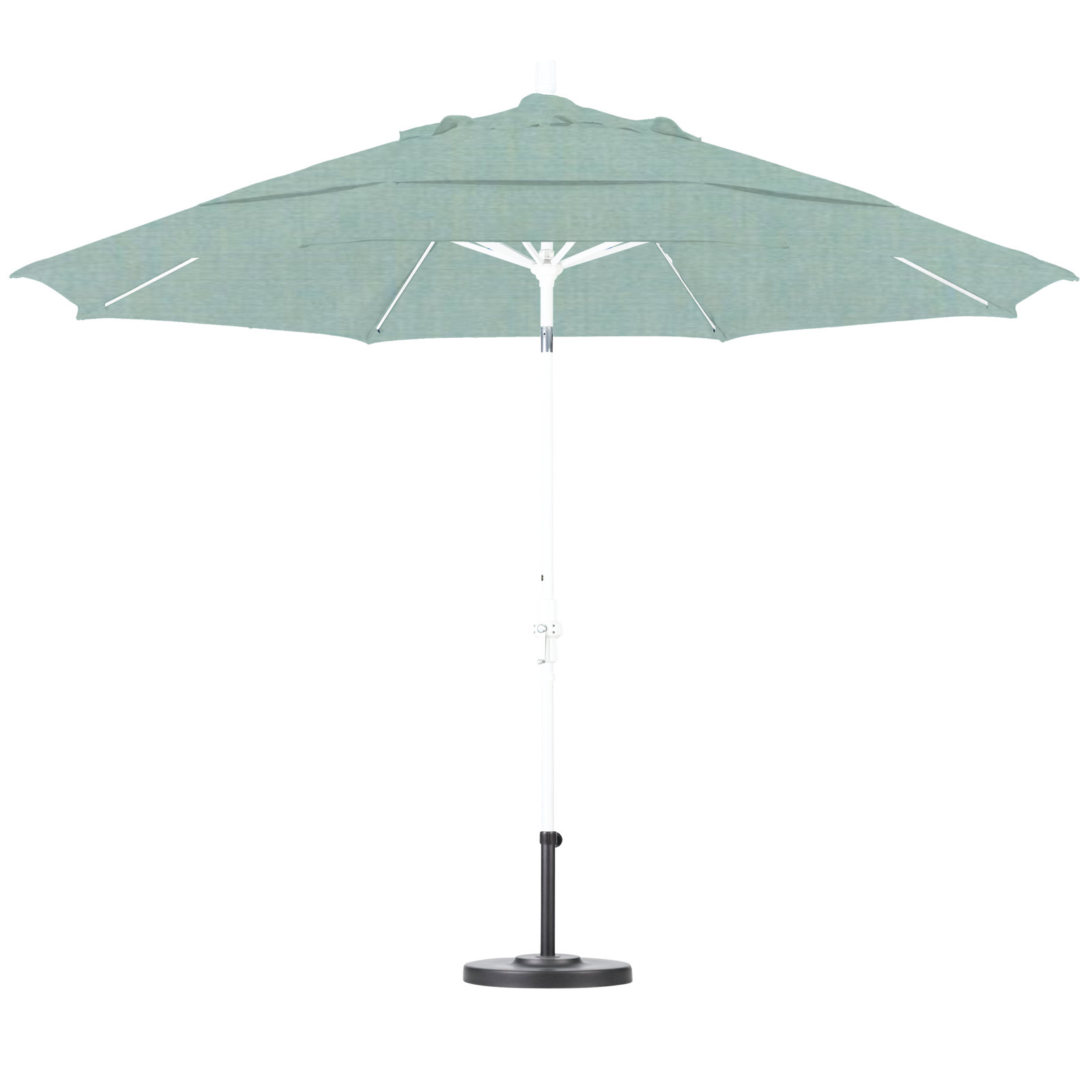 Brent 132'' Sunbrella® Outdoor Umbrella, Canvas Spa Sunbrella® Canvas