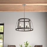 Lustre géométrique unique à 3 lumières Newell