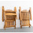 Solid Wood Adirondack Chairs (Set of 2)