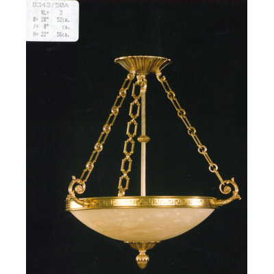 Dawes 3 - Light Bowl Pendant