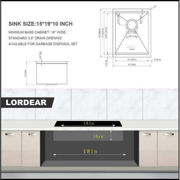 Dimensions du produit