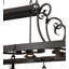 43" Long Caiden 2 Light Pot Rack