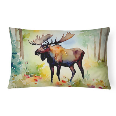 Moose Throw Pillow