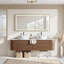 Comptoir de salle de bain mural en bois 60 po E1 60 po-131434573-131434572
