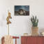 «The Sleeping Gypsy, 1897» par Henri Rousseau, art mural en métal-1982943453
