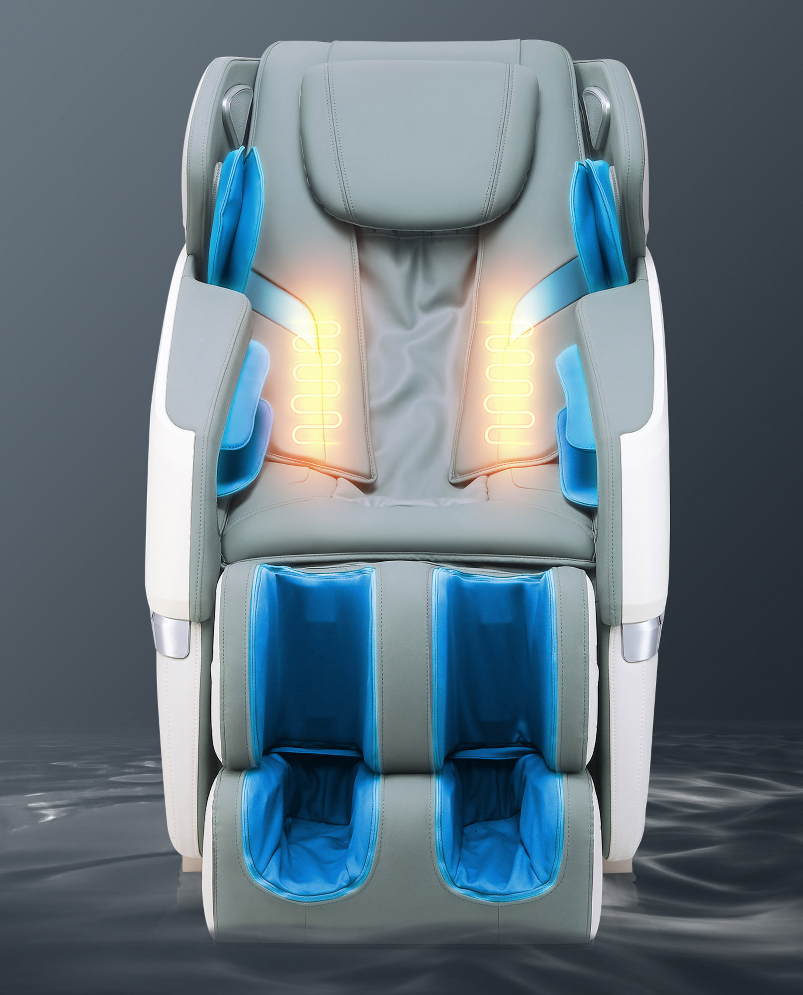 Inbox Zero Massage Chairs SL Track Full Body Massage Recliner With Foot