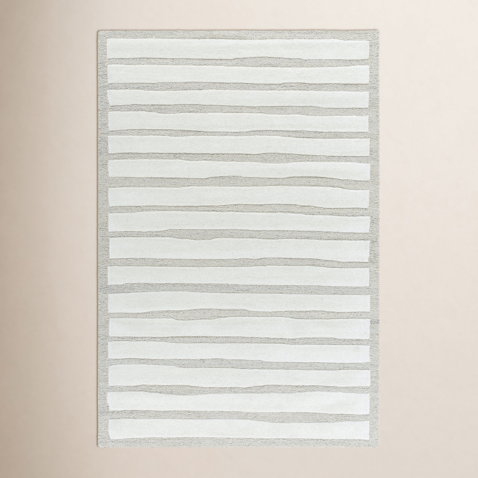 Triton Hand-Tufted Striped Rug, Rectangle 2' x 3'