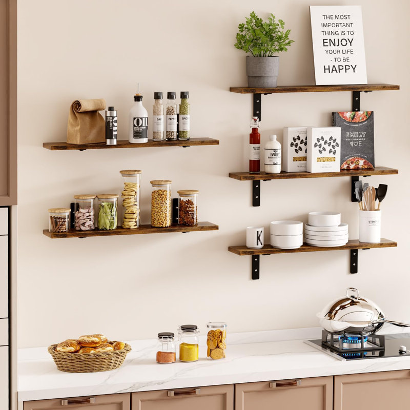 Melica 5 Piece Bracket Shelf