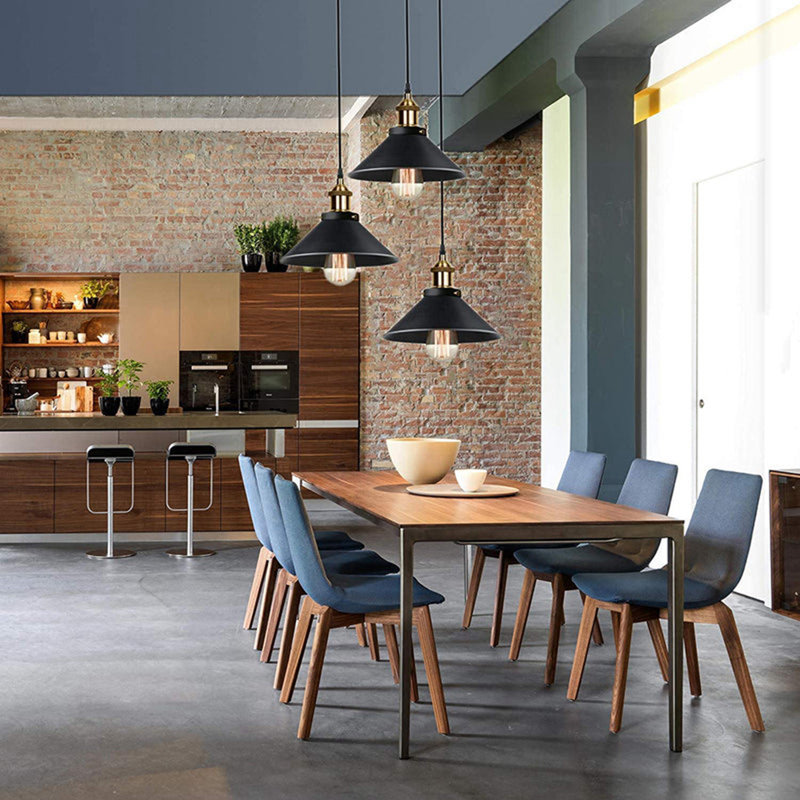 Montpelier 3 - Light Kitchen Island Cone Pendant Light