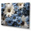 Marguerite blanche et bleue Innocence sur toile-559766511-589253582
