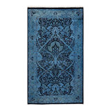 Fine Vibrance One-of-a-Kind 3' 2" X 5' 5" Hand Knotted Area Rug