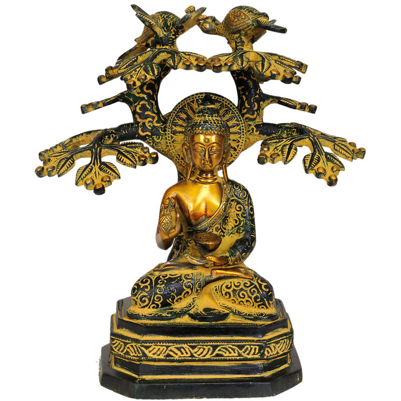 Bouddha sous l'arbre Bodhi