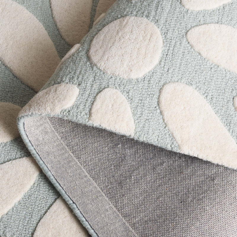 Takarah Kids Hand Tufted Wool Pile Rug, Rectangle 5' x 7'