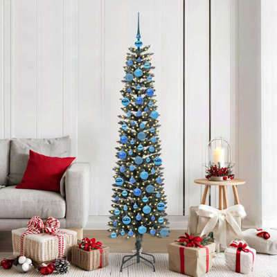 5.91' H Lighted Artificial Christmas Tree