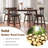 Marjola Swivel Solid Wood Counter Stool-479812867