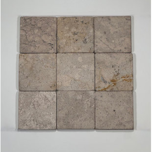 Tumbled Travertine 4''X4"