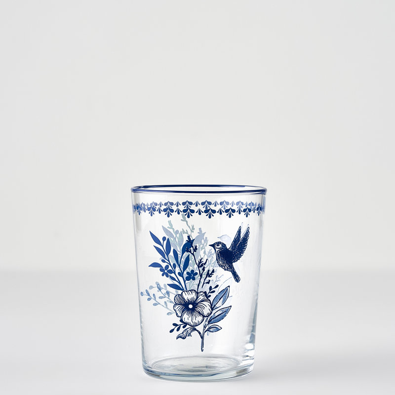 Verre bleu