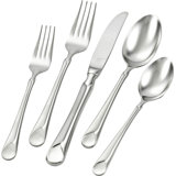 ZWILLING Provence 45-Piece 18/10 Stainless Steel Flatware Set, Silver