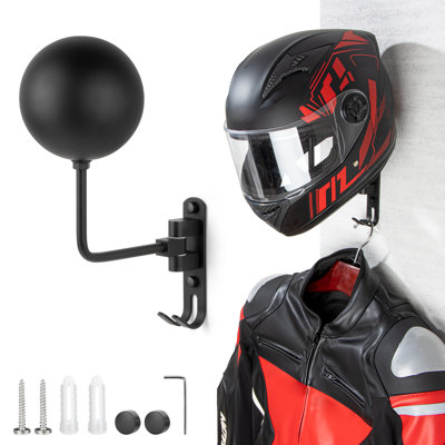 Wall Mounted Adjustable Multi-Use Sports Rack