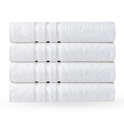 Ensemble de serviettes de bain 100% coton turc doux et absorbant