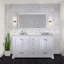 Meuble-lavabo double 60 po X P 22 po D-120252047