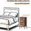 42cm W Metal Bedside Table