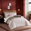 Scallop Stripe Comforter Set-508449925
