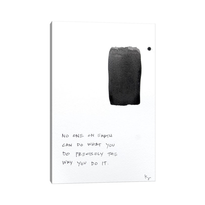 No One On Earth by Kent Youngstrom - Print on Canvas, Wrapped Canvas, 101.6 cm H x 66.04 cm W x 3.175 cm D