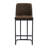 Modern Upholstered Counter Height Bar Stool With Metal Frame-109605483-109605480