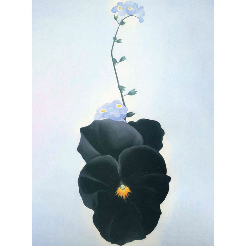 Pensée, H 24 po x l 18 po