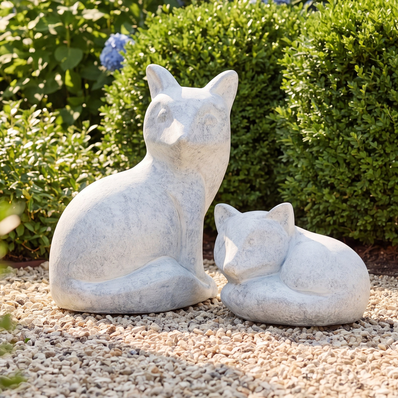 Veasey Fox Garden Statue