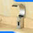BathSelect Brass Touchless Automatic Waterfall Sensor Faucet in Chrome Finish