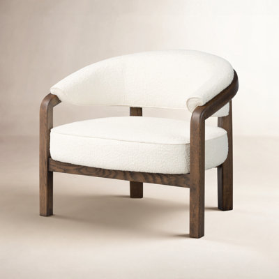 Oak Accent Armchair