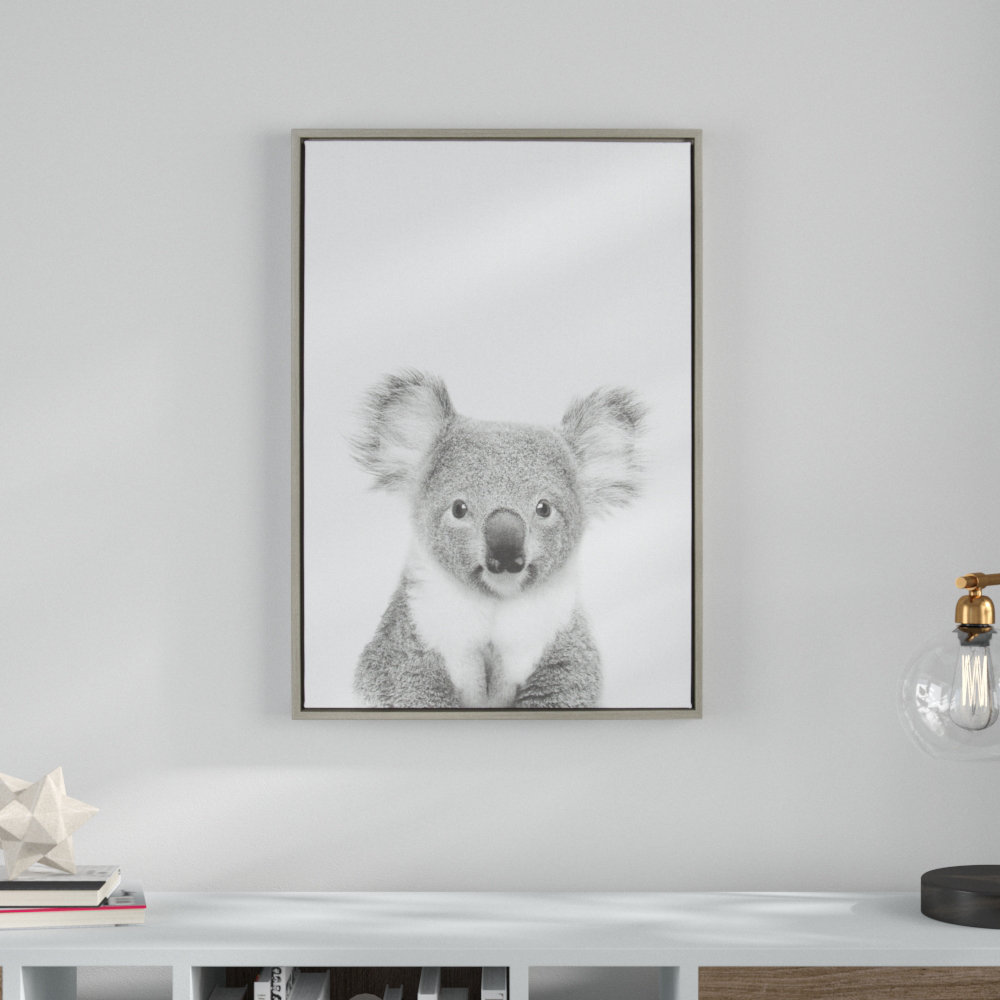 Melita Koala II by Simon Te Tai - Picture Frame Photograph Print on Canvas Ebern Designs