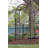 17.27cm W x 17.27cm D Steel Arbour with Gate-69947433