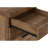 Rolling File Cabinet For Office Use, Brown Laminate, With Storage Compartments Ability, Spaces