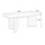 Bureau rectangulaire en bois massif-108898134