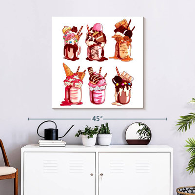 Yarlin surchargé Milkshakes