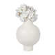 Neutral Round Modern Ceramic Bubble Vase