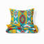  Ensemble de housse de couette en microfibre turquoise, jaune et rouge 3 pièces-1217610592