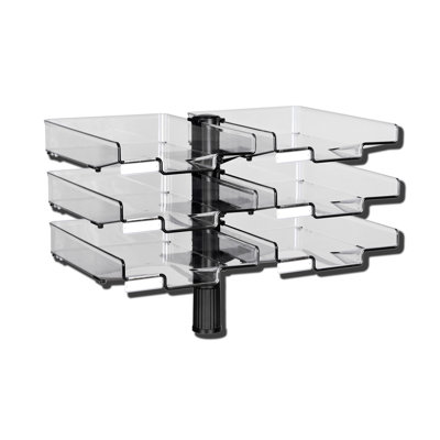 Kunststoff/Stahl Paper Organiser